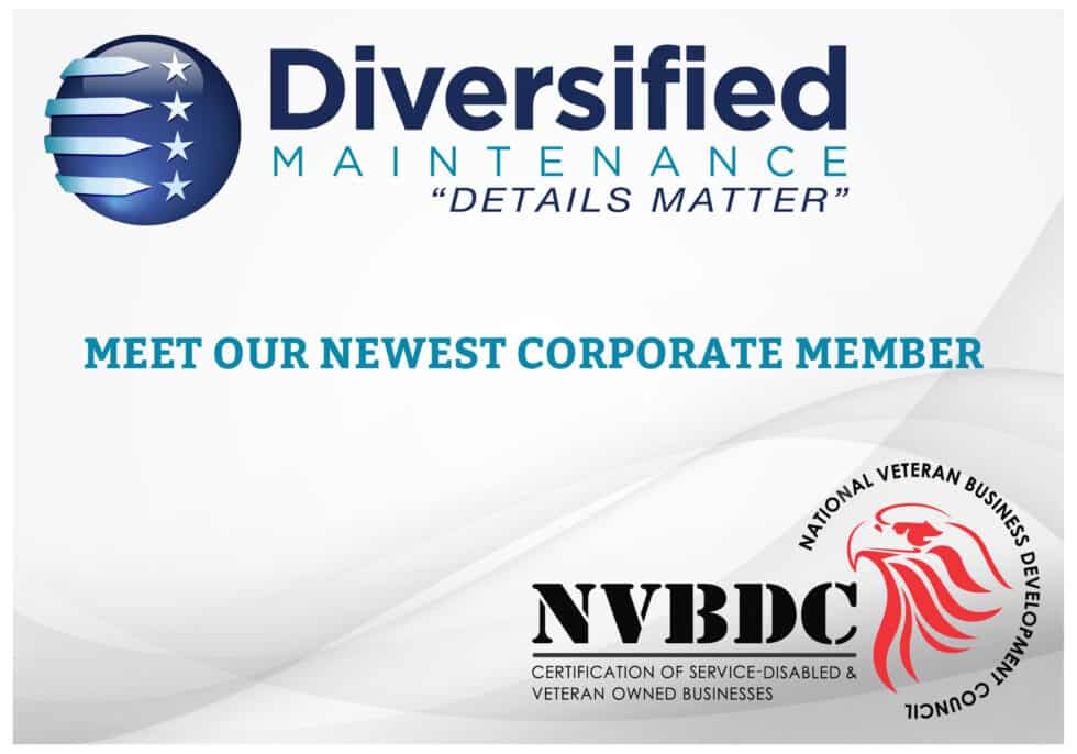 Diversified Maintenance is proud to support our veterans by becoming a NVBDC Corporate Member!