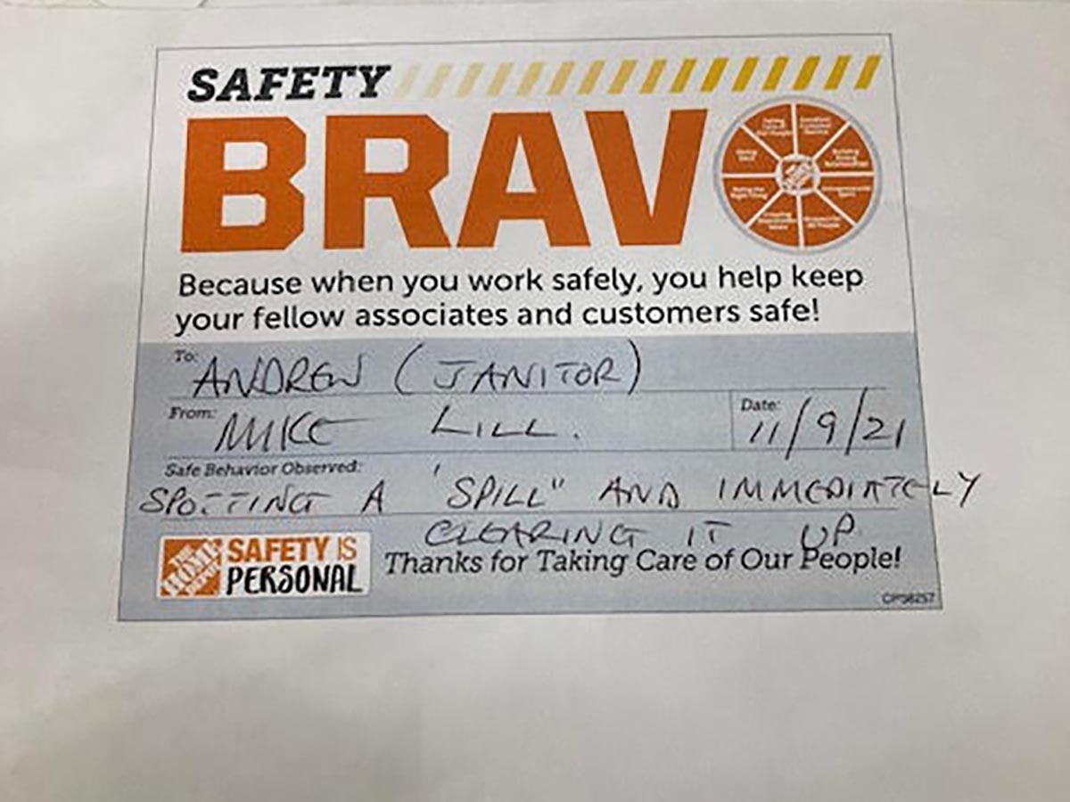 New Kind of Bravo Awarded to Our Teammate Andrew at HD 272