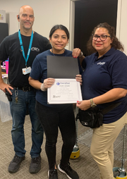 Celebrating Excellence: Leonor Robles Awarded for Outstanding Service