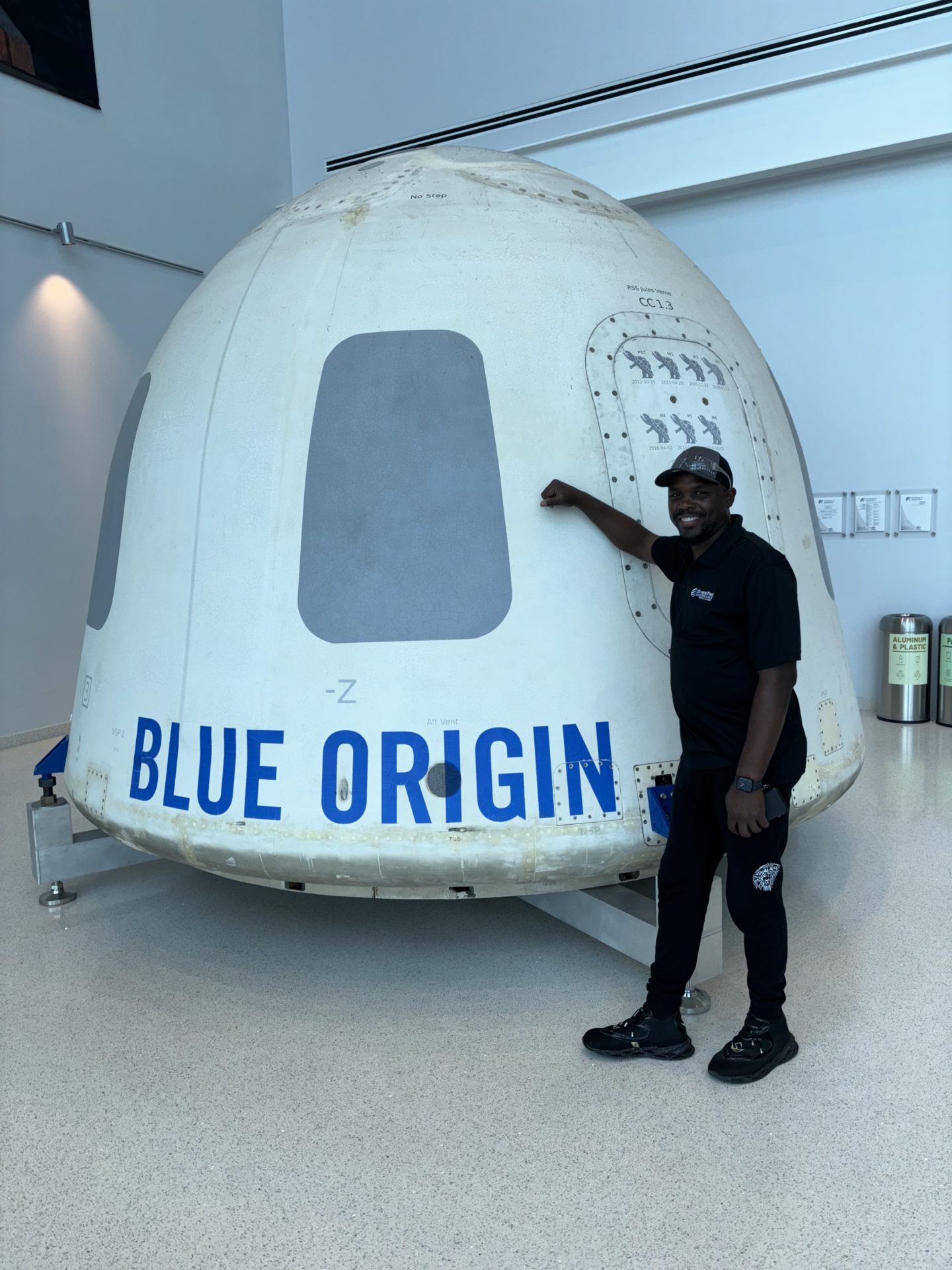 Site Visit: Blue Origin – Day Shift Supervisor Quintin Butler